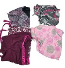 Lot Of 11 Pieces Mixed Medical Scrubs Sz Sm Tops Bottoms 1 Long Sleeve 2 Bottoms