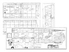 Big Stik 4ch Sport Model 101  Wing Rc Model Airplane Printed Plans   Templates
