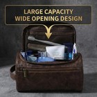 Men   s Hanging Toiletry Bag  Large Capacity Travel Dopp Kit Organizer For B