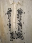 Traditional Filipino Barong Tagalog Gold yellow Sz 3xl