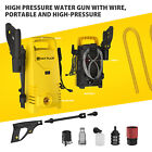 3000psi 1 7 Gpm High-pressure Washer Power Cleaner Car Washing Machine With Hose