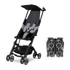  All Terrain Ultra Compact Lightweight Travel Stroller Velvet Black Pockit Air