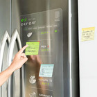 100pcs 4-color Line Sticky Notes Memo Pad 4x6inch For School office home Message