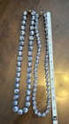 Chinese Export Blue White Porcelain Beaded Necklace Hand Knotted Lot Of  2 