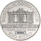 Austria Platinum Philharmonic 1 Oz 100 Euro - Bu - Random Date