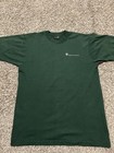 Vintage 90   s Single Stitch Therm Technology Green T Shirt Size Large Vtg Rare
