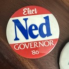 Vintage Tennessee Democratic Campaign Buttons Lot Bill Brock 1976 Ned Mcwherter
