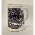 Vintage America s Team  dallas Cowboys  Nfl Football Beer Stein Coffee Mug Cup