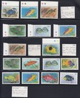 Bahamas 1986 - 1990 Fish  38v  Mnh Rare
