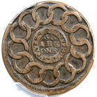 1787 N 12-s R-5- Pcgs Vf 25 States United  4 Cinq Fugio Cent Colonial Copper