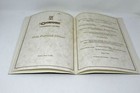 1969 Vintage Home Lines Oceanic Caribbean Cruises Ship Gala Farewell Dinner Menu