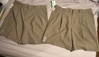 Lot Of 2 Arnold Palmer Mens Shorts 38 Khaki Golf Performance Nwt