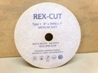 New Lot Of 10 Rex-cut 8  X 3mm X 1  Type 1 Medium Soft 183324 Deburring Wheel