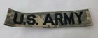 Ocp Us Army Name Tape Patch Military Scorpion Camo Hook Branch Acu Multicam   