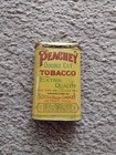 Vintage Advertising  Empty Peachy Vertical  Pocket  Tobacco Tin Beauty  