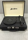 Byronstatics Suitcase Record Player Portable 3-speed Turntable Built-in Speakers