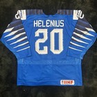 Samuel Helenius - Game Worn Used Hockey Jersey - Nhl Ahl Finland Reign Kings