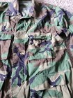 Vintage Usgi Us Military Us Army Field Jacket Woodland Camo 