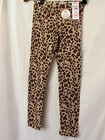 Nwt Wonder Nation Tough Cotton Leggings Girls Leopard Print Brown Many Sizes