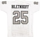 Oakland Raiders Fred Biletnikoff Autographed White Jersey Beckett Witness 232609