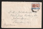 1949 Uruguay Esplanda Hotel  Sao Paulo Brazil Cover To England 