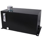 10 Gallon Hydraulic Fluid Reservoir Tank Steel With Strainer Gauge And Breather