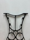 Vintage Cast Iron Sewing Table Base Legs Set Ends Sides Pair Metal Stand Antique