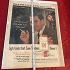 1930s And 40s Tobacco Cigarettes Advertising Lot Of Five