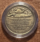 Rare Bronze Conan The Barbarian Coin medal  1974 