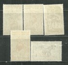 Mauritania 119-21  134-35 Mint Light Hinge Various Local Scenes