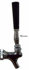 Draft Beer Faucet Angle Bonnet Only- Keg Kegerator Tap Tower Beer Parts - 568-1