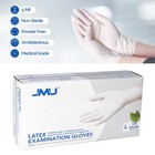 Jmu Latex Gloves Disposable Exam medical Cleaning Gloves 5 Mil Powder Free 1000