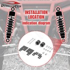 Front   Rear 2   High Lift Kit Fit Polaris Sportsman 500 570 600 700 800 99-up
