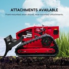 550mm Remote Control Tracked Mower   Brush Cutter   4wd   Hills   Slopes   Farm
