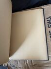 Vintage 1940s Scrapbook Not Filled Has Some Damage