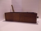 Antique Sewing Machine Drawer Wooden Box Metal Pull Wooden Sewing Decor