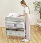 Babybond Portable Baby Changing Table With 2 Storage Baskets
