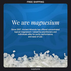 Ancient Minerals Magnesium Chloride Bath Flakes  1 65lb Soak