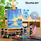 Shuttle Art 16-color Chameleon Acrylic Paint Set 60ml Non-toxic For Crafts   Art