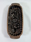 Nordic Ware Pumpkin Wheat Loaf Pan Thanksgiving Baking Holiday Bread Harvest