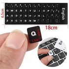 Keyboard Stickers English Spanish Italian Korean Frosted Pvc Laptop Pc Keys
