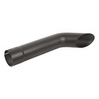 Exhaust Pipe Stack Replacement Universal - 4  X 24  Curved Black