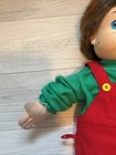 Vintage Original Hasbro 1985 My Buddy Doll Brown Hair Blue Eyes Red Overalls