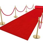 Red Aisle Runner Carpet Rug 3x15 Ft For Wedding Party Ceremony Indoor Outdoor