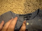 Nautica Baby Girl Dress     3   6 Months   Chambray Anchor Print
