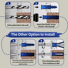 5pcs Display Case Compatible With Hot-wheels Match-box Packaged Cars Wall Displa