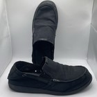 Crocs Walu Loafer Men s Size 12 Black Hiking Outdoors Summer Beach