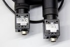 Optem Dig1004 Optics Module Assembly Unit With Two Sony Xc-es30 Ccd Cameras