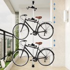 Indoor Bike Hanger Vertical Bike Rack Holds Up To 30kg 3-bike Storage Rack Stand