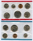 1980 Uncirculated U s  Mint Set 13 Coins United States Philadelphia   Denver